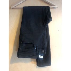 ⚫️ EUC! Madewell 9" High-Riser Skinny Skinny in ISKO Stay Black, Sz. 28